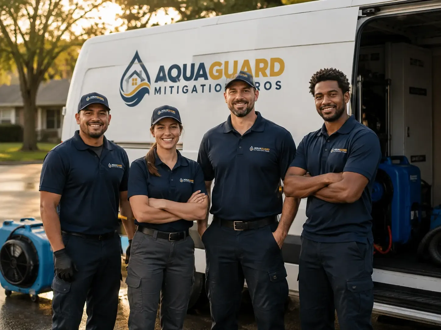 Water Damage Mitigation company in Andreas, PA